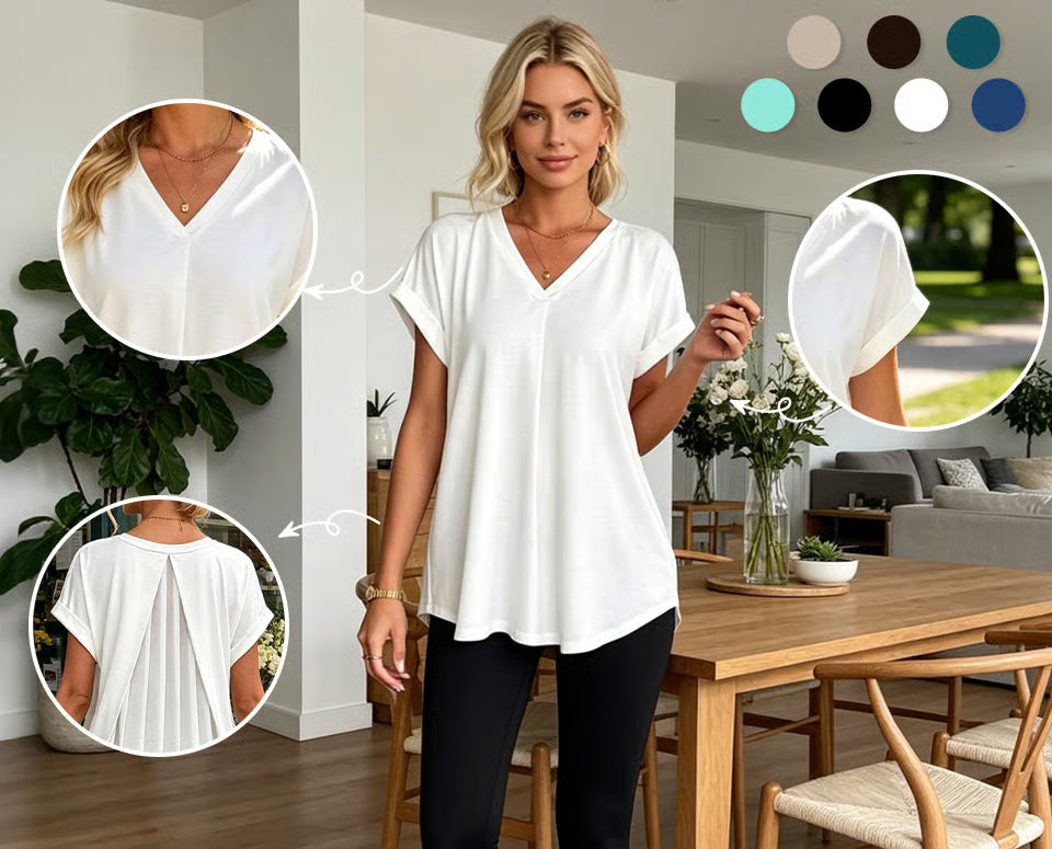 Blusa Nora Plisada
