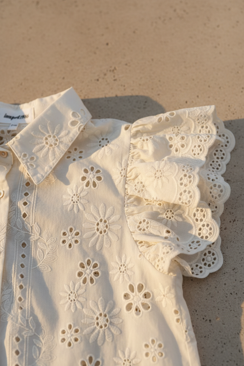 Blusa Azalea de Manga Mariposa
